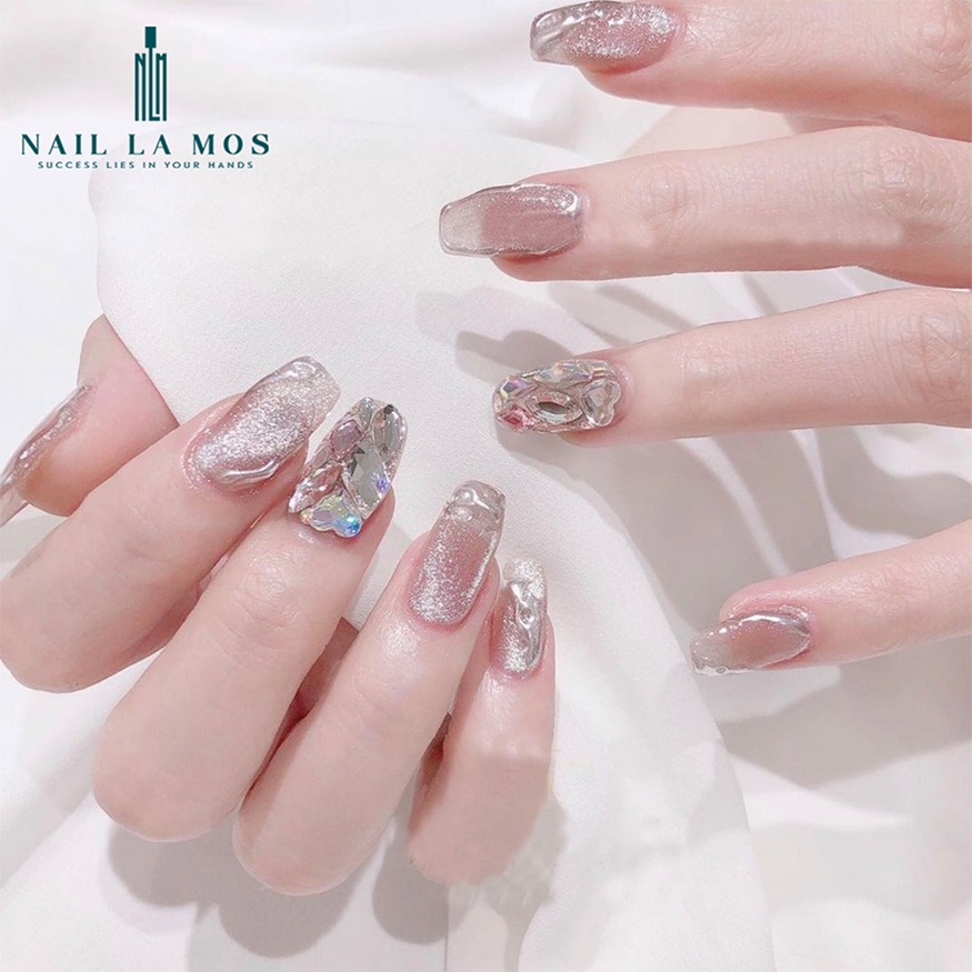 Gel đắp móng Li-nail chính hãng đậm đặc không nóng, màu trong suốt