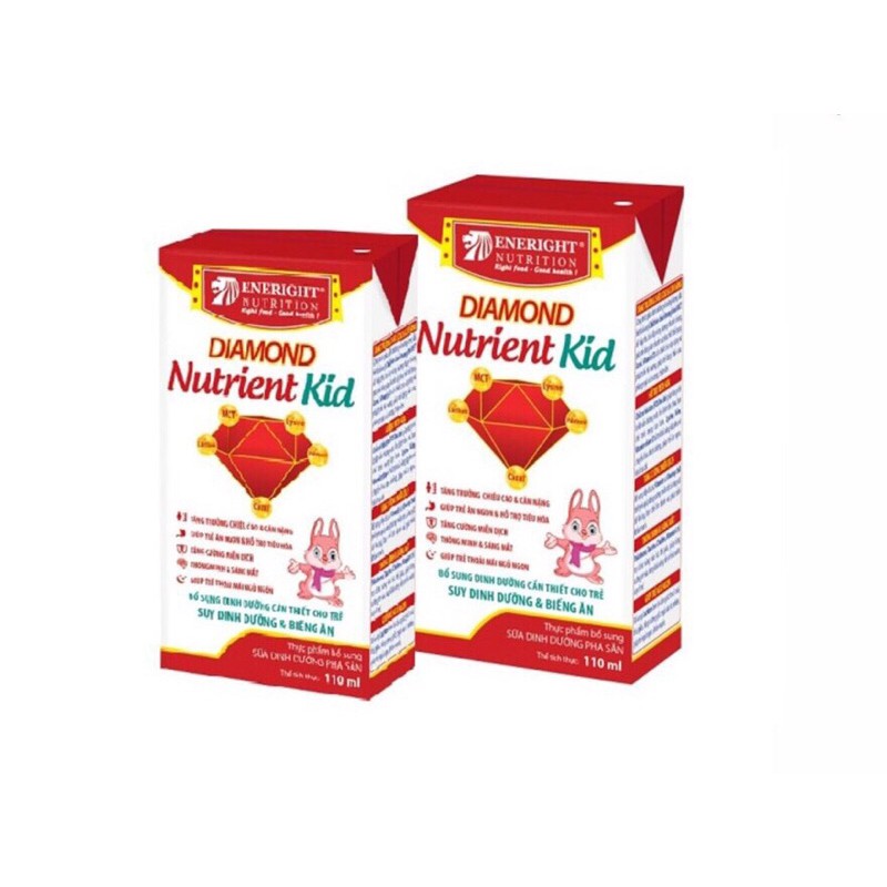 Sữa Diamond nutrient kid 110ml cho bé biếng ăn và suy dinh dưỡng