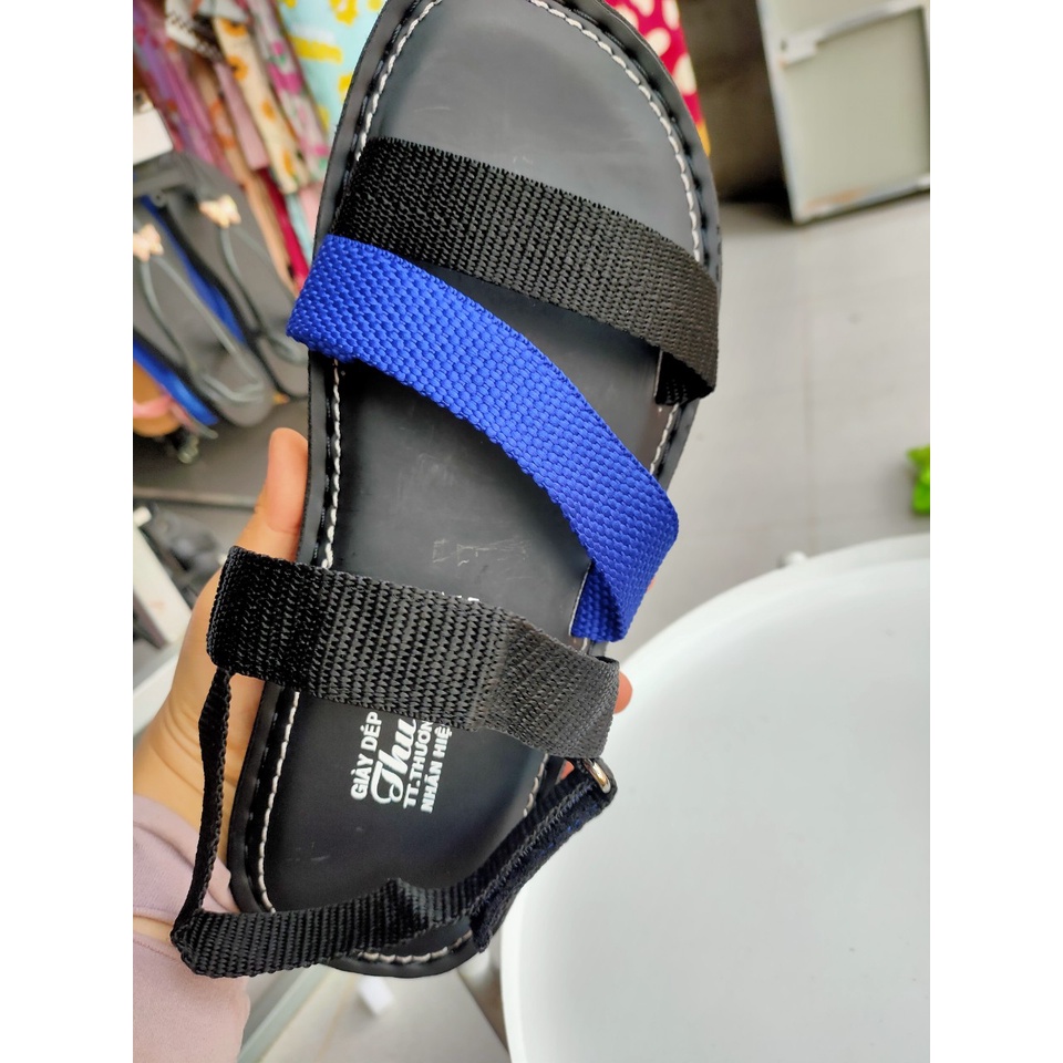 (XẢ KHO)Giày Sandal quai dù đế may siêu bền nhiều màu size 39-43