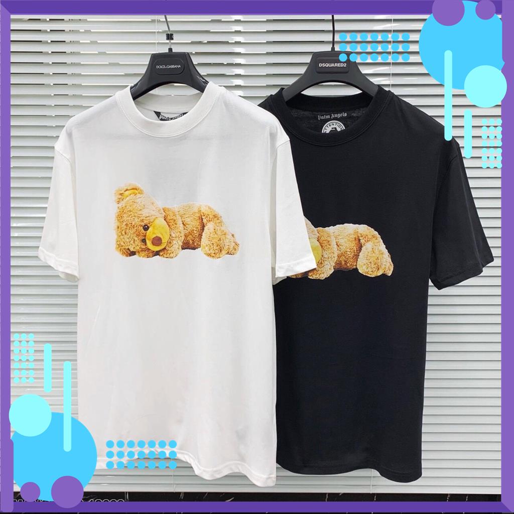 Áo thun nam nữ in Gấu 3D ngắn tay, chất cotton kiểu dáng năng động - AP40 MSP12808 | BigBuy360 - bigbuy360.vn