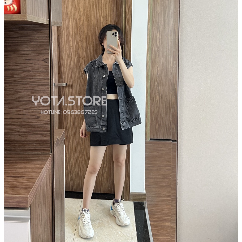 Áo khoác jeans gile - GL01