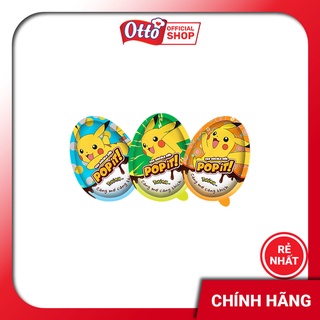 CHÍNH HÃNG 3 cái Kẹo trứng Chocolate Sữa POPIT 240 Pokemon Phạm Nguyên