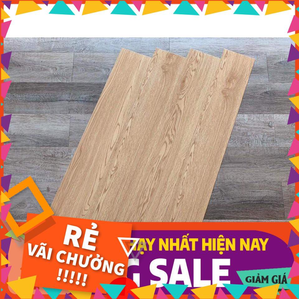 [BÁN CHẠY]  [ Chính hãng ] TẤM NHỰA GIẢ GỖ DÁN DÀN ( Tính theo m2 ) ( inb shop chọn màu )