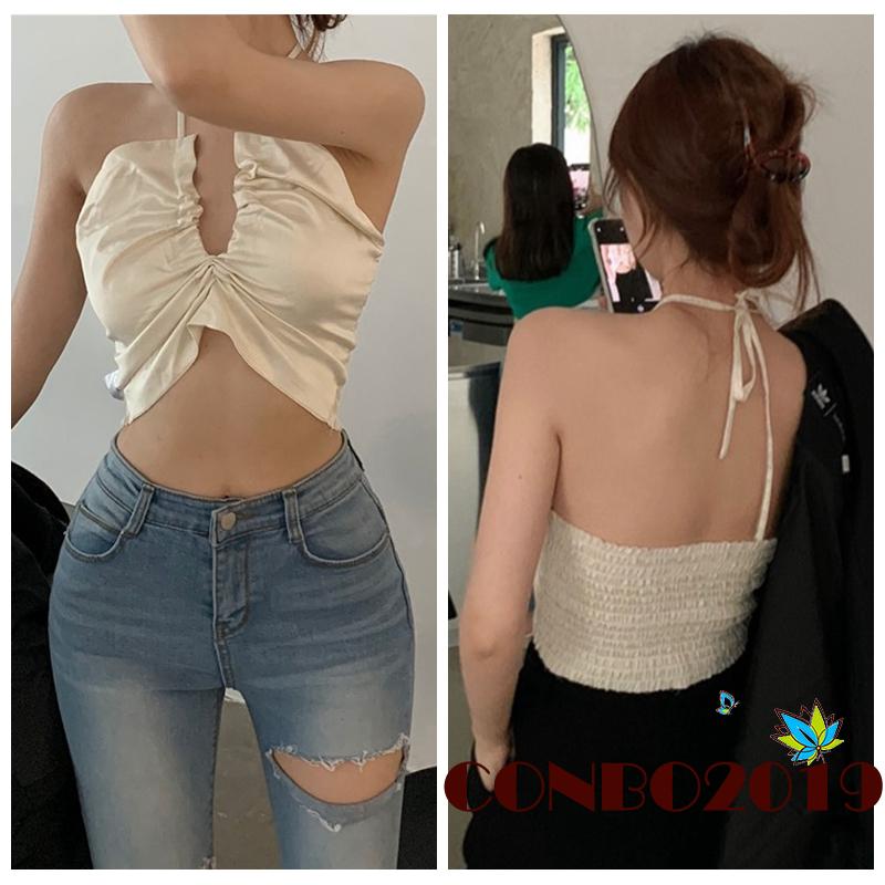 Áo Nữ Không Tay Hở Lưng Thời Trang Quyến Rũ | BigBuy360 - bigbuy360.vn