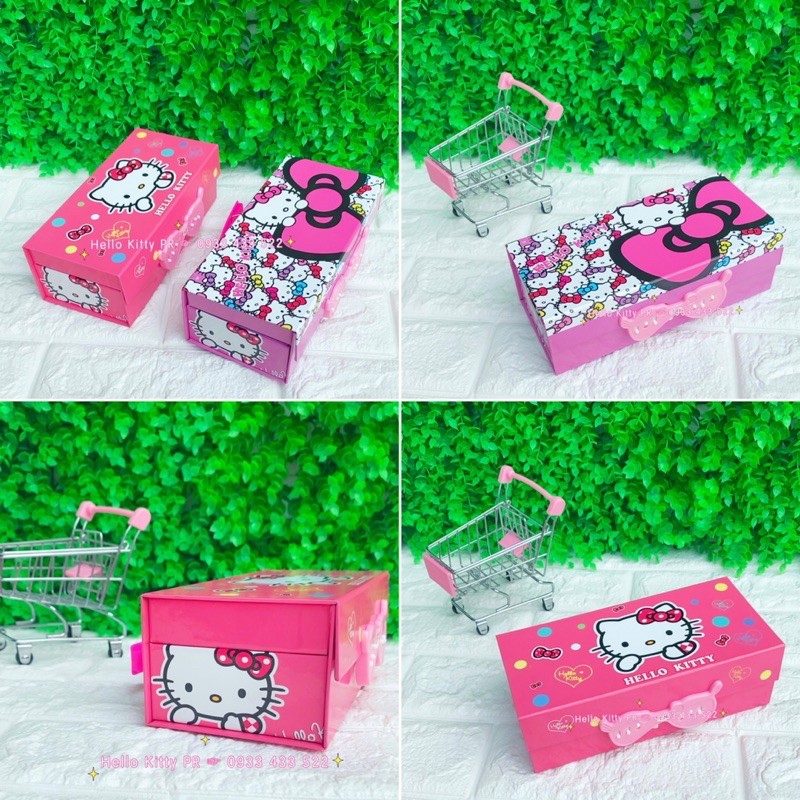 HỘP ĐỰNG VIẾT - TRANG SỨC CÓ MẬT KHẨU HELLO KITTY