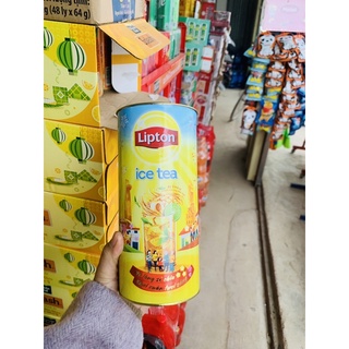 Ống trà chanh Lipton ice tea trọn bộ 3 vị chanh mật ong , đào , xoài 224g