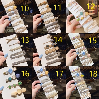 Set kẹp tóc đính đá lấp lánh sang trọng