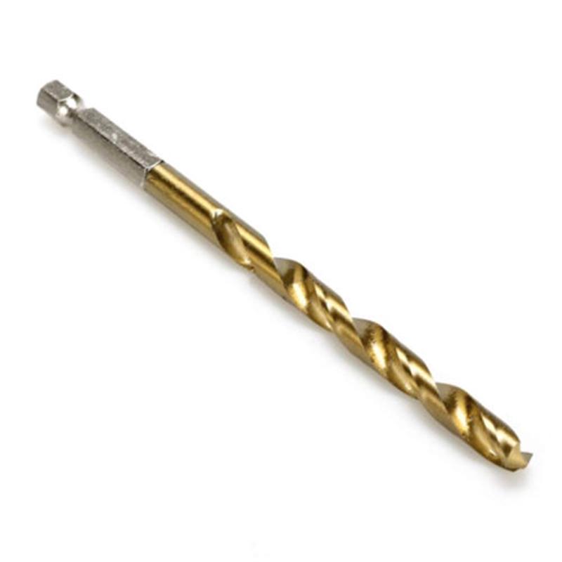 13 different sizes Hex Shank Hole Cutter Drill Bit Screwdriver titanium coated