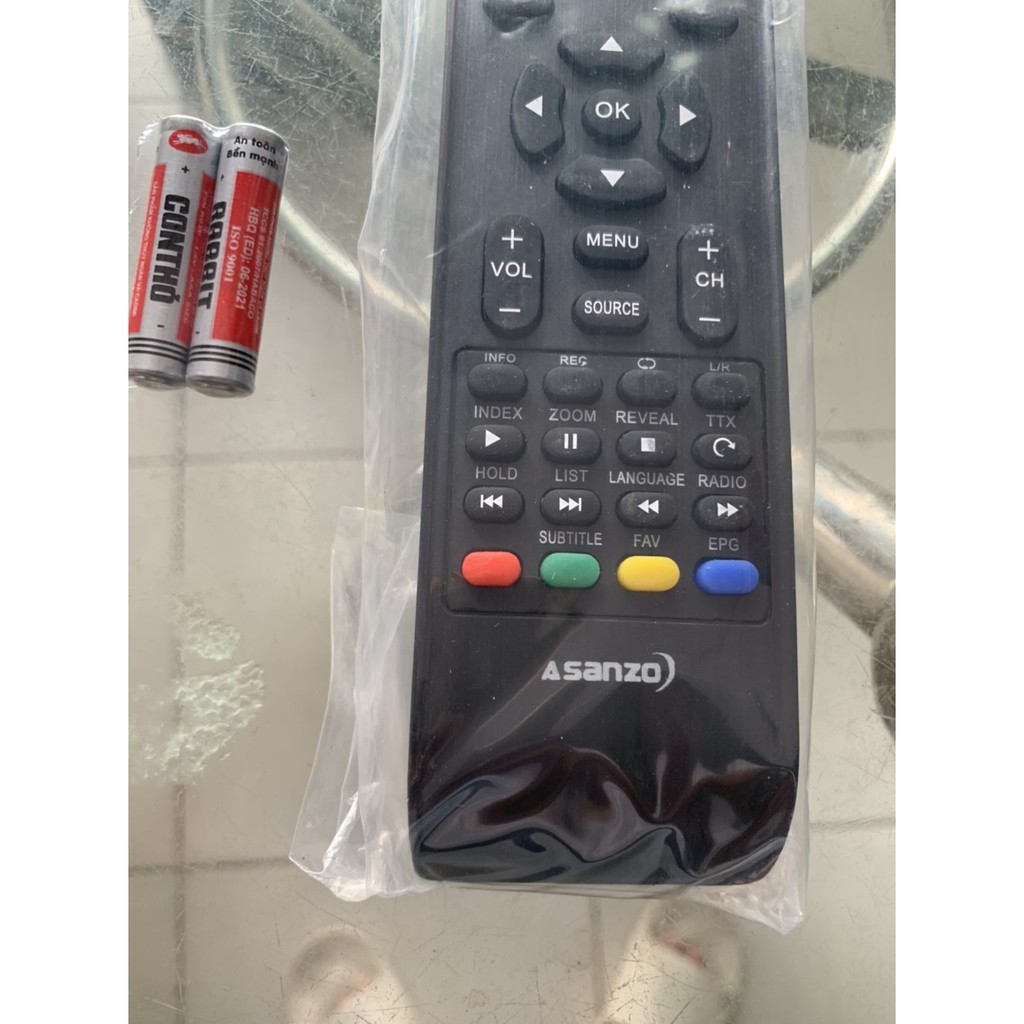REMOTE ĐIỀU KHIỂN TIVI ASANZO SMART sử dụng cho tivi asanzo
