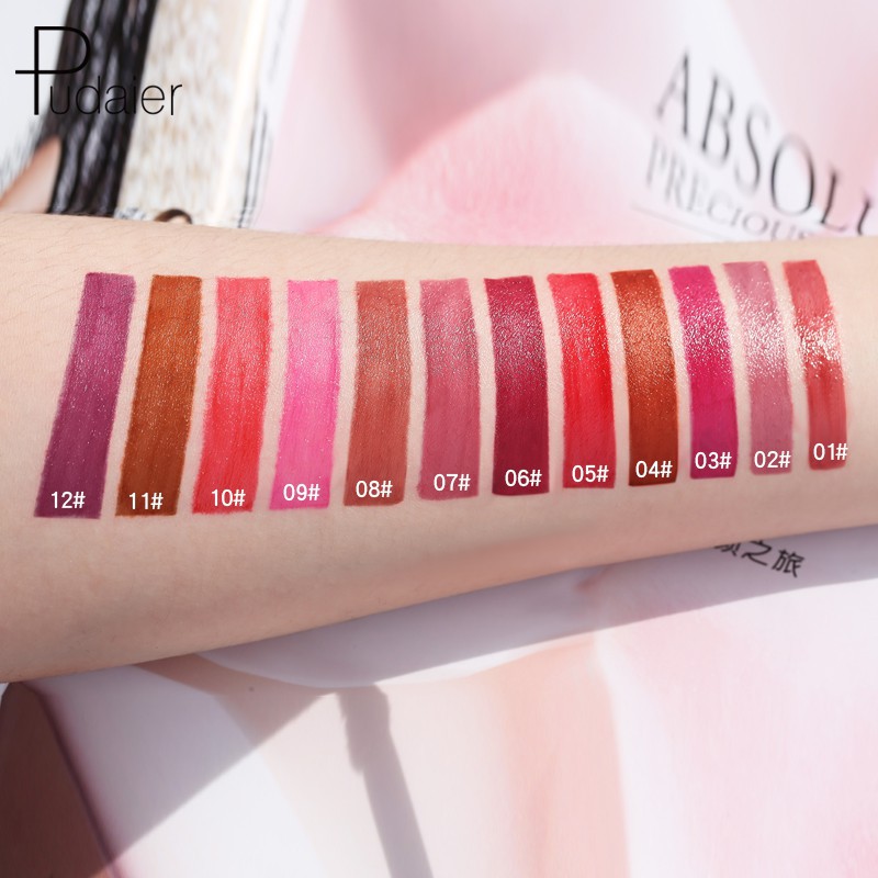 Son kem Pudaier lâu trôi có 12 màu tuỳ chọn 60g