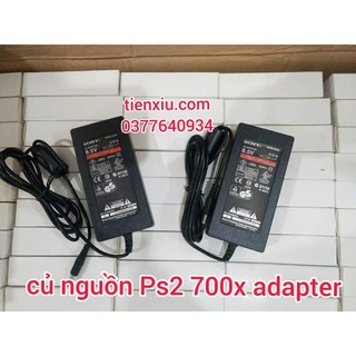 Củ sạc Ps2 Slim 7xxx Củ nguồn cho máy ps2 7000 hàng xịn kèm dây cắm nguồn Cục nguồn Ps2 Slim 7006 xịn chính hãng