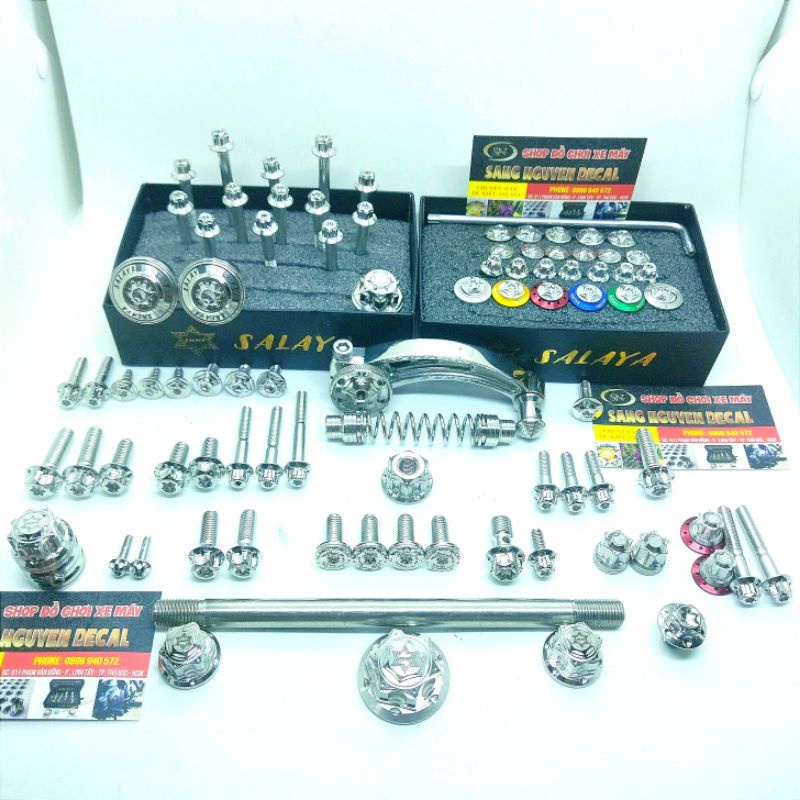 Full ốc salaya inox 304 vision 110