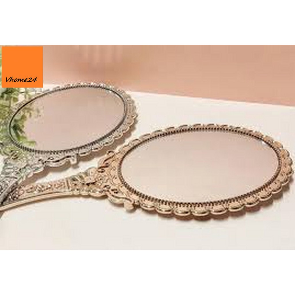 Gương cầm tay công chúa size lớn ASC096