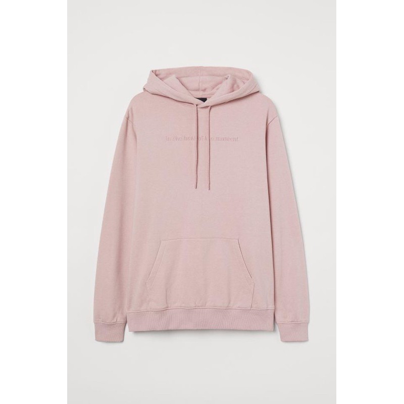 Áo Hoodie Hnm H & M Heat Of The Moment Pink