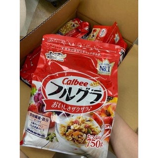 Ngũ cốc Calbee 750g Nhật Bản ( sẵn)