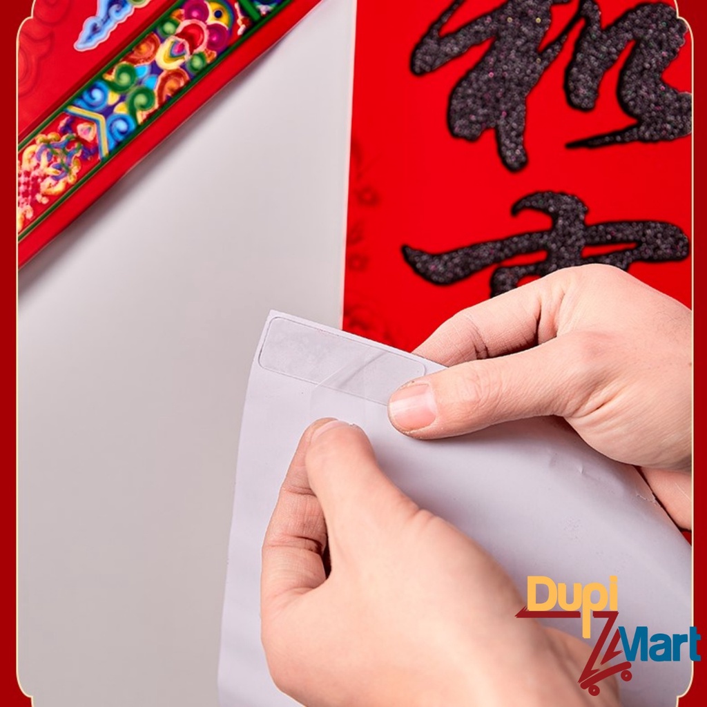 Hộp 60 miếng băng dán hai mặt trong suốt - Băng keo hai mặt siêu dính treo đồ cố định đồ vật treo tường tiện dụng