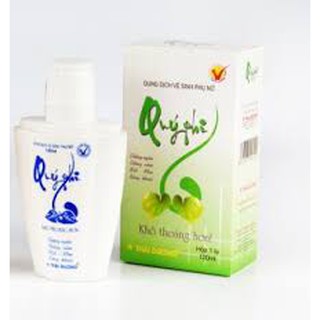DUNG DỊCH VỆ SINH PHỤ NỮ QUÝ PHI XANH 120ml