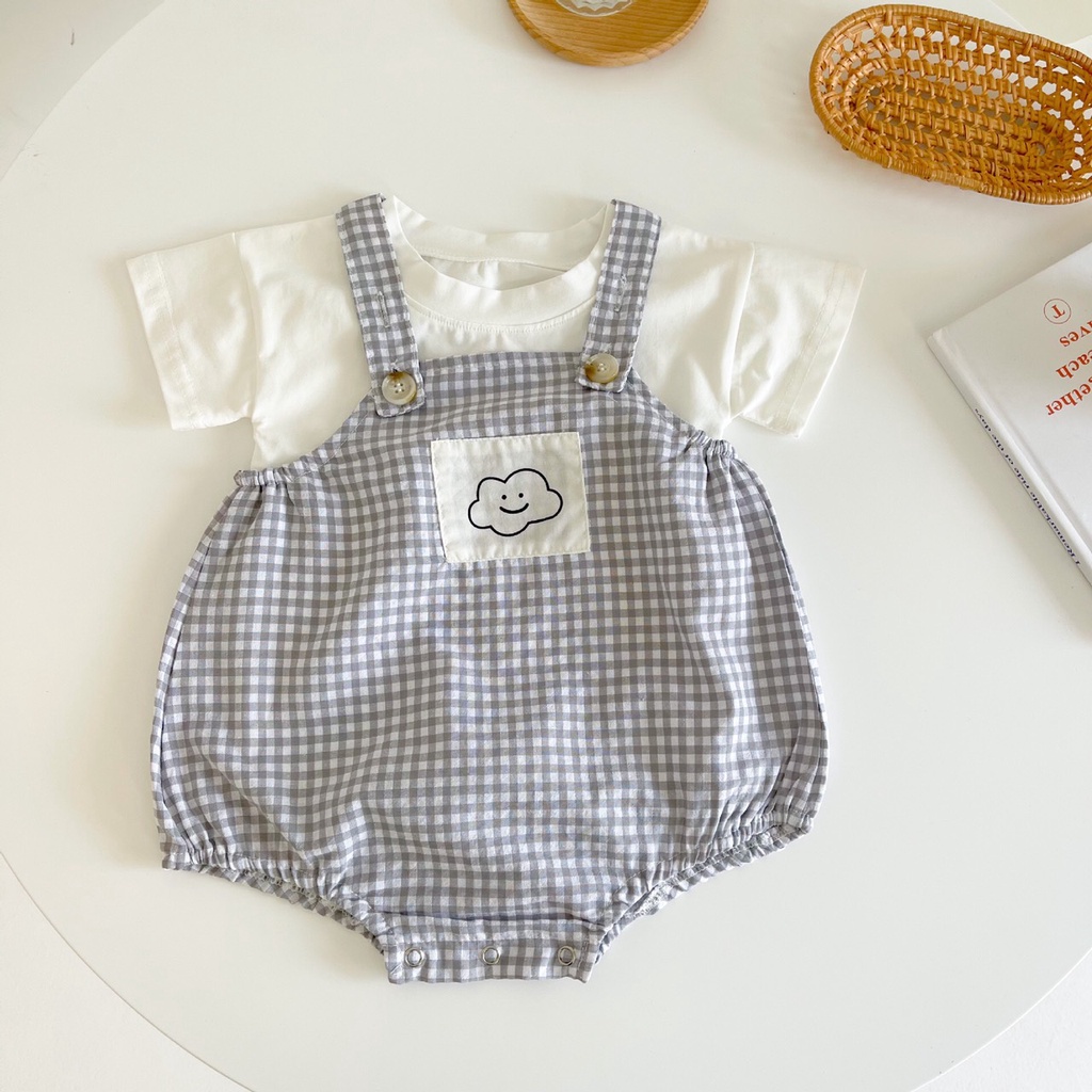 Áo liền quần bé sơ sinh, bodysuit bé sơ sinh, 3 tháng, 6 tháng, 1 tuổi, 2 tuổi 100% cotton mềm mại, thoáng mát.