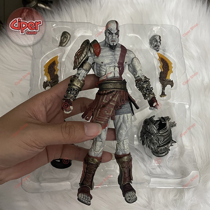 Mô hình kratos Neca - Mô hình God Of War - Figure Action Kratos SHF