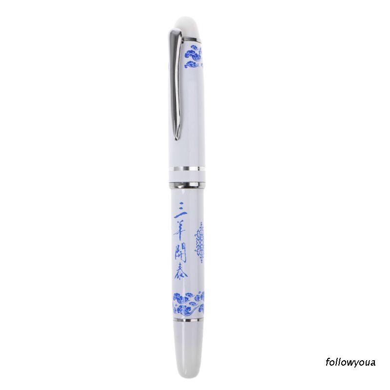 Bút vẽ trang trí gốm sứ trắng đen phong cách trung hoa