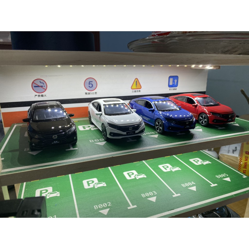 Xe mô hình tĩnh Honda Civic tỉ lệ 1:32