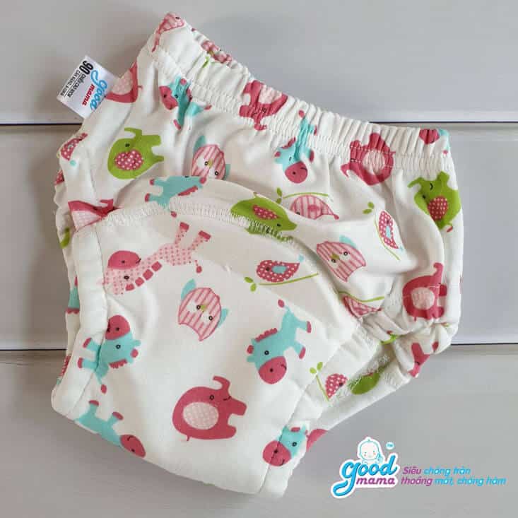 Quần Bỏ Bỉm Cho Bé Goodmama/Dorabe Chính Hãng, Bỉm Vải Cho Bé