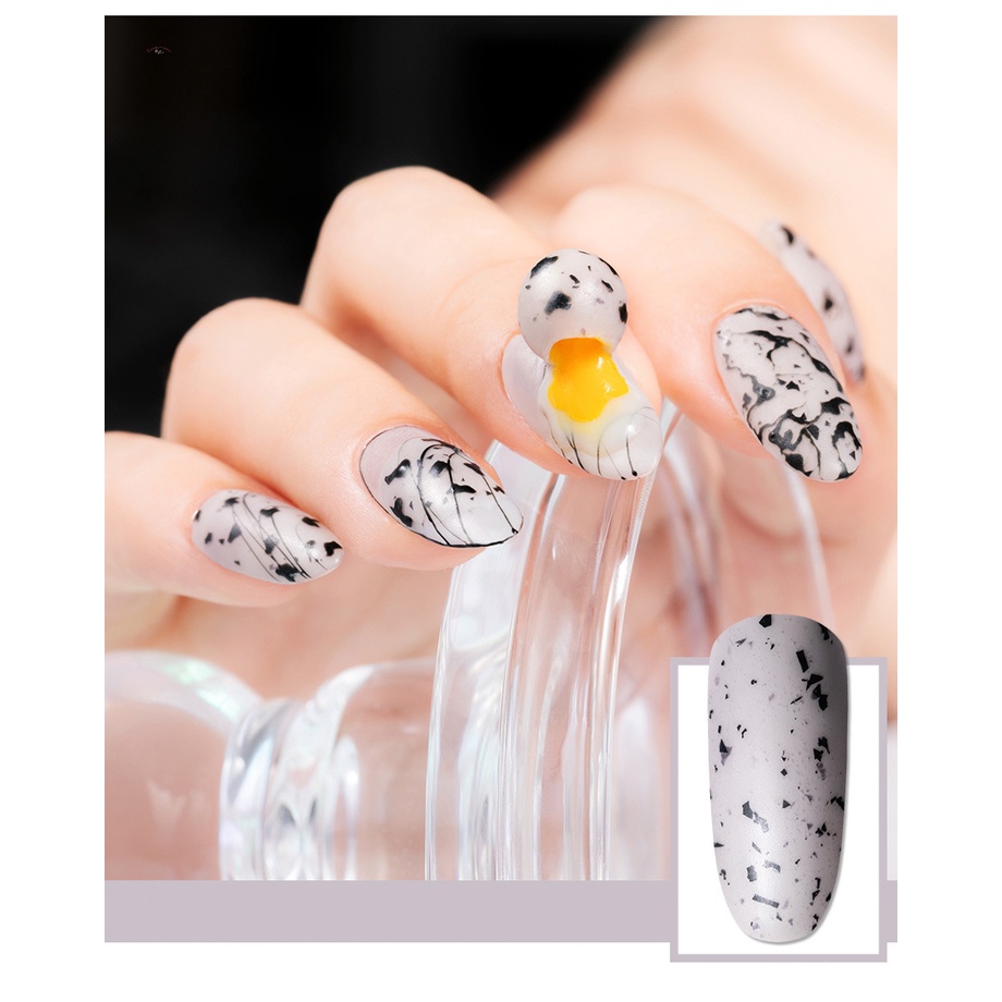 Keo Sơn Móng Tay Hình Quả Trứng Nhiều Màu Sắc