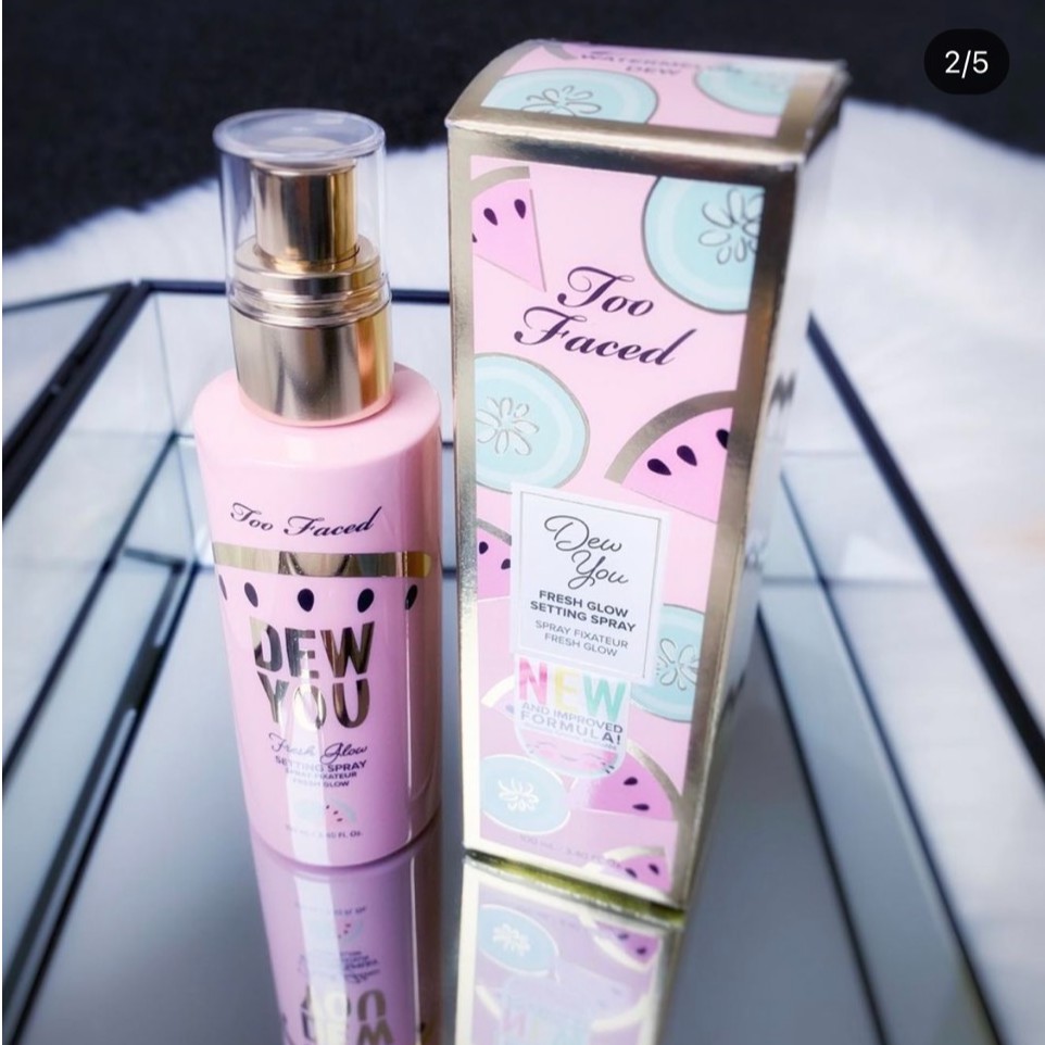  Xịt giữ make up Toofaced Dew You - Watermelon Dew | BigBuy360 - bigbuy360.vn