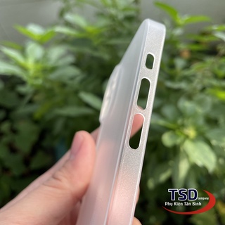 Combo 2 Ốp Lưng Trong Nhám Unibody iPhone 12 Mini Siêu Mỏng