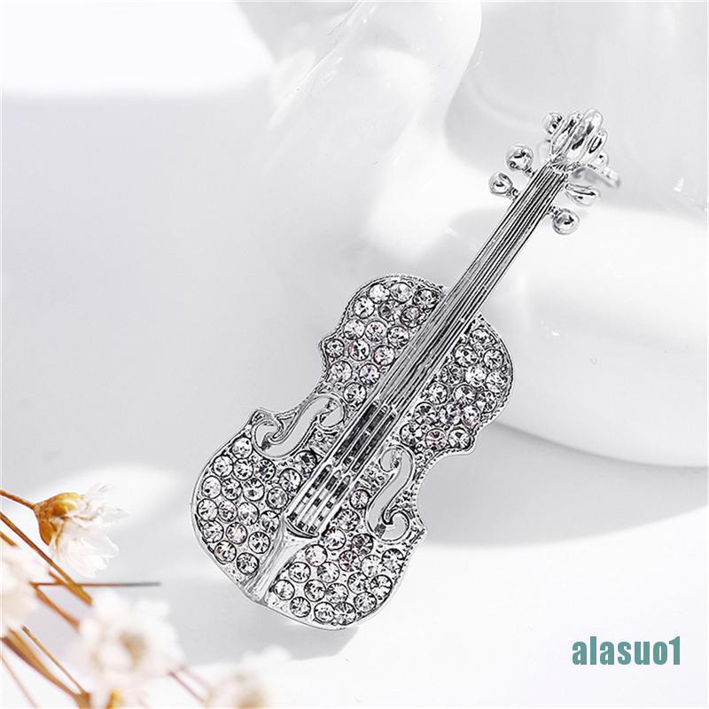 1 Đàn Violin Mạ Vàng / Bạc Thời Trang