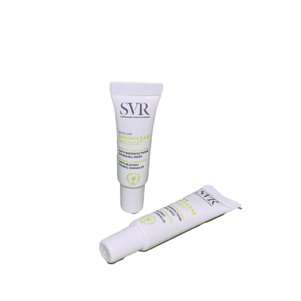 Sample Tinh chất giảm mụn 4% NIACINAMIDE và 14% PHA SVR Sebiaclear Serum
