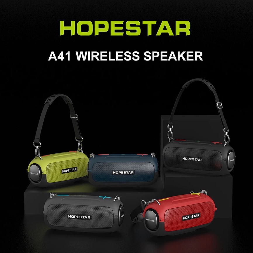 Loa bluetooth cao cấp HOPES A41 chính hãng siêu khủng cực hay [BH: 6 tháng]