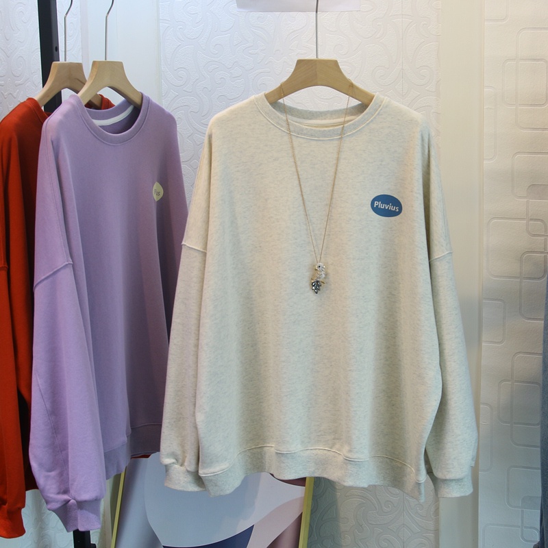 NRVP Áo Hoodie Thiết Kế Đơn Giản Thời Trang Hàn Quốc Cho Nữ