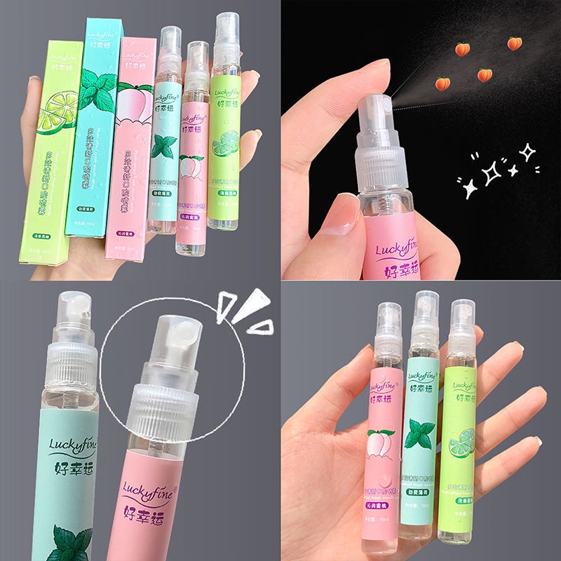 Xịt Thơm Miệng Luckyfine Hương Bạc Hà Hoa Quả 16ml