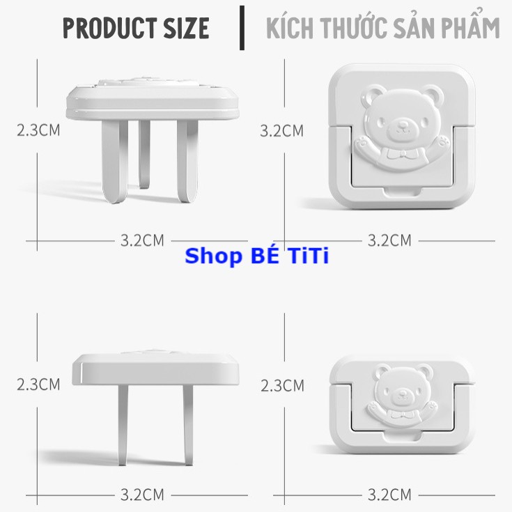 Bịt ổ điện an toàn cho bé
