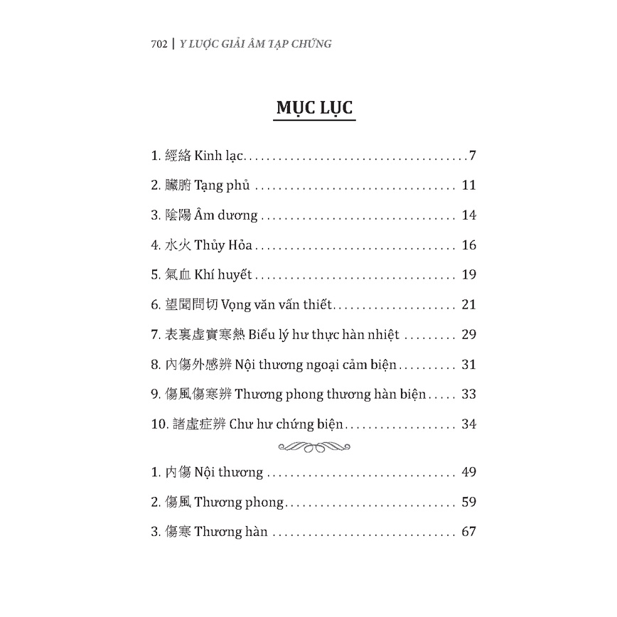 Sách - Y lược giải âm tạp chứng (Theo bản in của nhà in Ngô Tử Hạ,phố Nhà Thờ Hà Nội 1931)