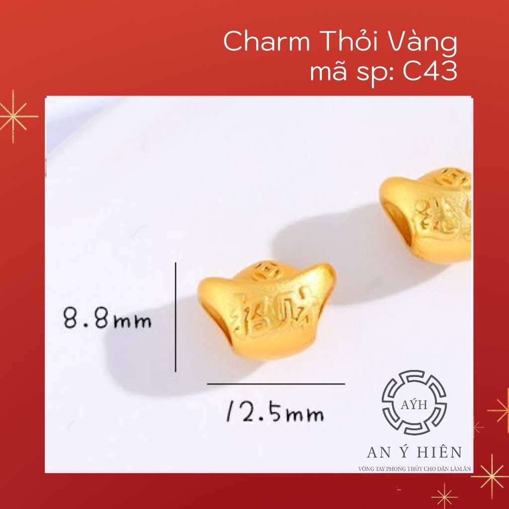Charm Thỏi vàng #C43 ( An Ý Hiên)