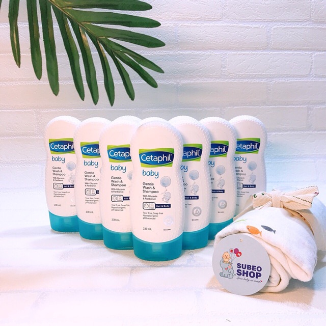 Sữa tắm gội Cetaphil cho bé