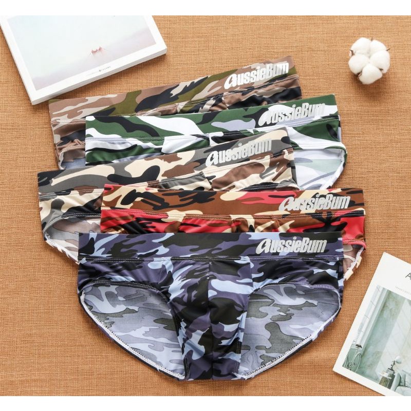 Quần sịp nam tam giác màu camo