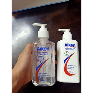 Nước rửa tay và nước rửa tay khô Aiken