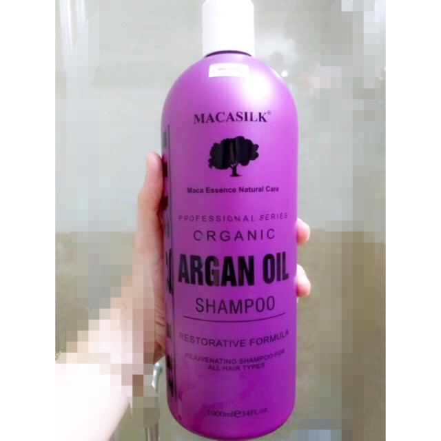 Gội xả MACASILK siêu mềm mượt nhập khẩu ITALIA