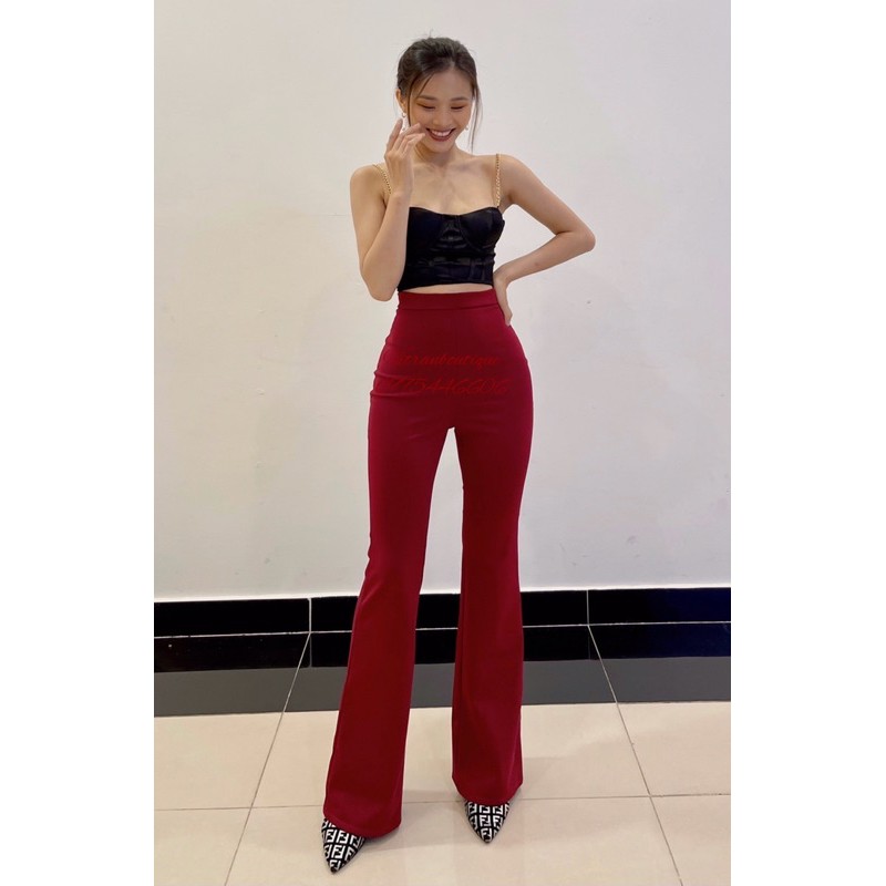 QUẦN ỐNG LOE LƯNG CAO NHIỀU MÀU, hack dáng, hot girl | BigBuy360 - bigbuy360.vn