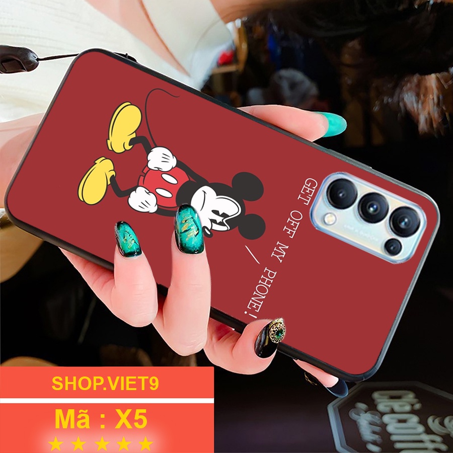 Ốp lưng điện thoại cho OPPO RENO 3 / 4 / 5,ốp nhựa in hình sang trọng dễ thương Shop.viet9