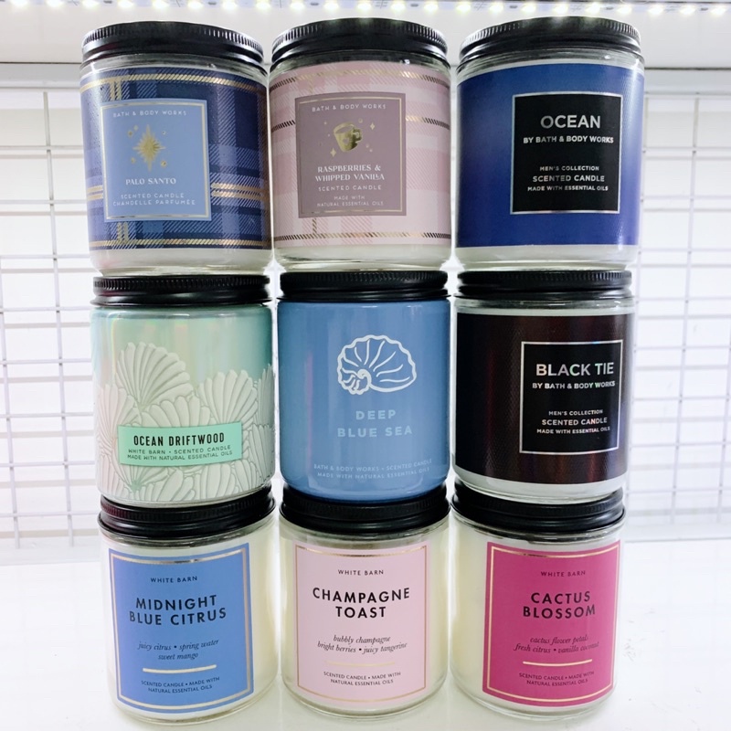 Nến thơm Bath  Body Works 1 bấc chính Hãng USA