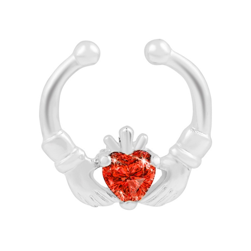 【Zhanshui】Nose Ring Fake Piercing Nose Clip Cuff Nostril Earring Body Jewelry Gifts Piercing Nose Hoops Cartilage Earrings