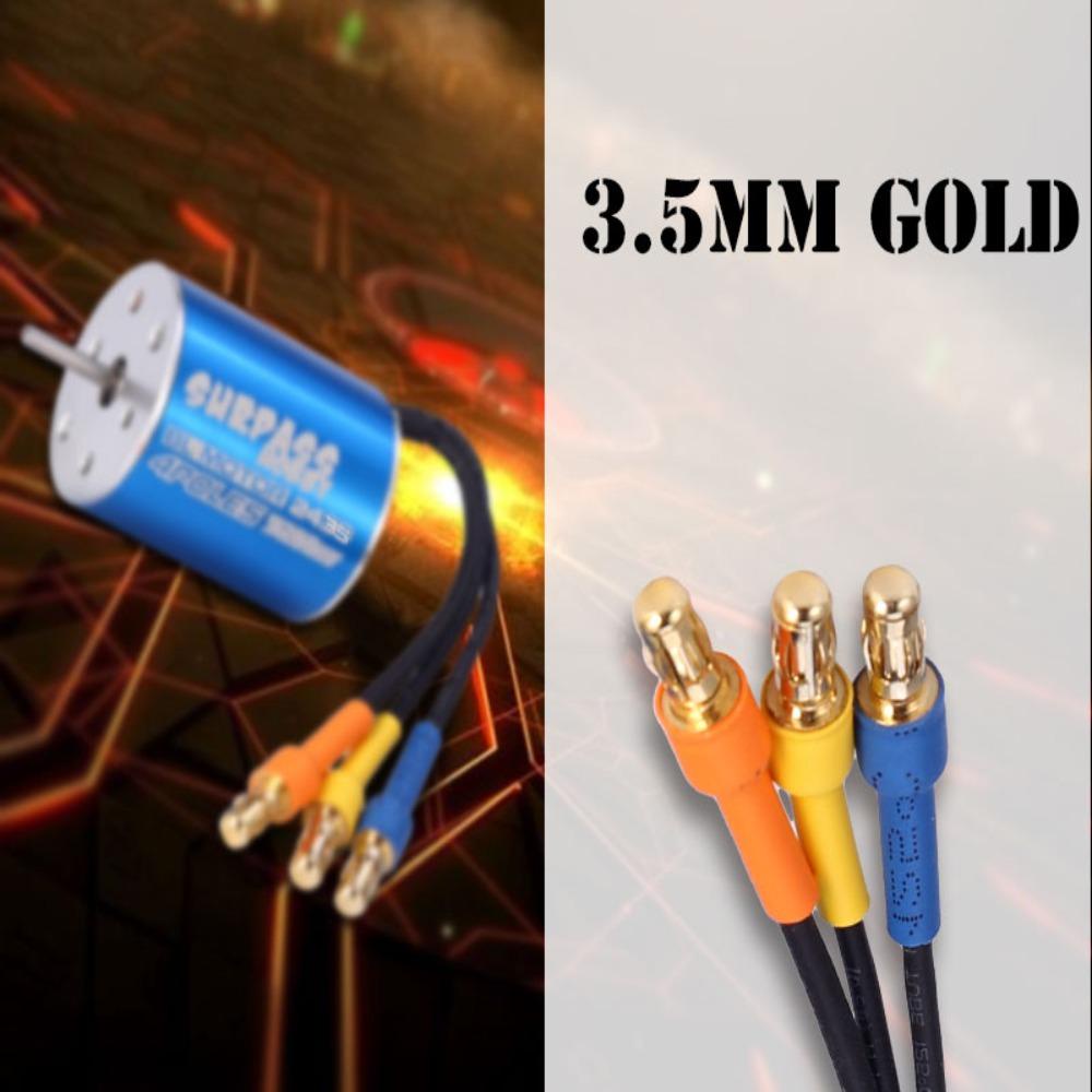 CHOOKEY Động Cơ Không Chổi Than ESC 2435 KV4800 25A Cho Xe Ô Tô Đồ Chơi Tỉ Lệ 1 / 16