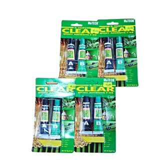 Keo ab nhật 2 thành phần alteco f05 clear epoxy 10g keo epoxy- keo ab trong suốt siêu dính dán- keo dán sắt