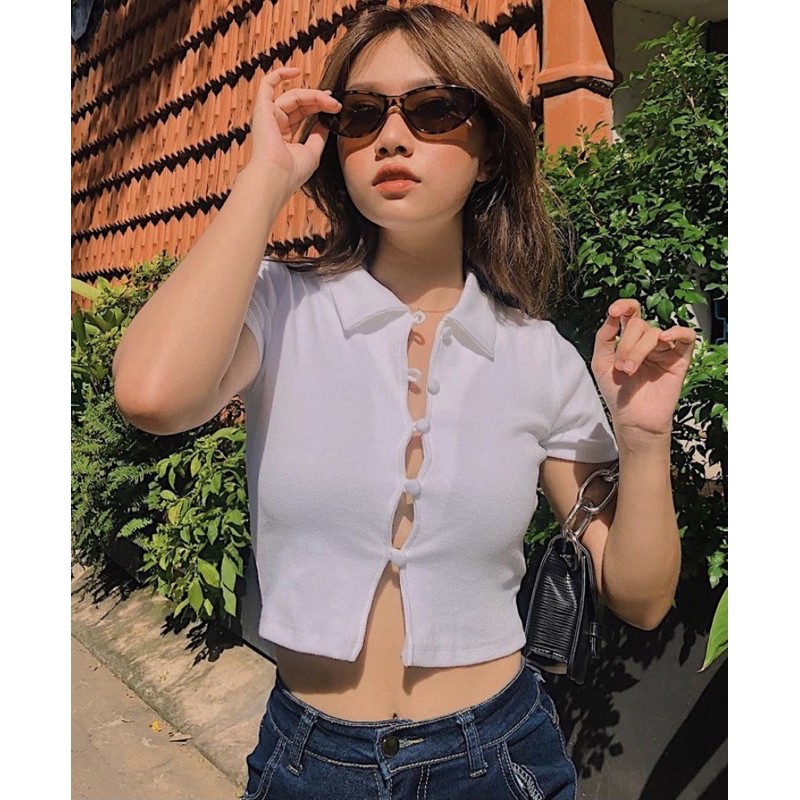 ÁO_CROTOP_POLO_NÚT_BỌC🥑(hình thật trải sàn)