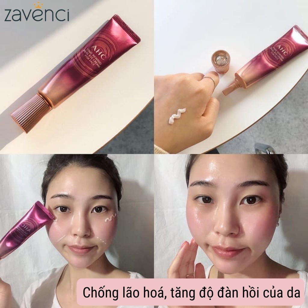 Kem Dưỡng Mắt AHC Ageless Real Eye Cream For Face Dưỡng Ẩm Chống Lão Hoa Vùng Mắt (30ml) | BigBuy360 - bigbuy360.vn