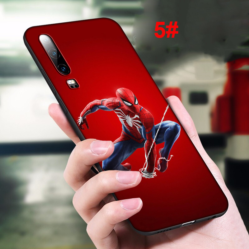 Ốp Điện Thoại Mềm In Hình Spider-Man Marvel Le67 Cho Huawei Y6P Y6 Y7 Prime 2019 2018 Y5 2017